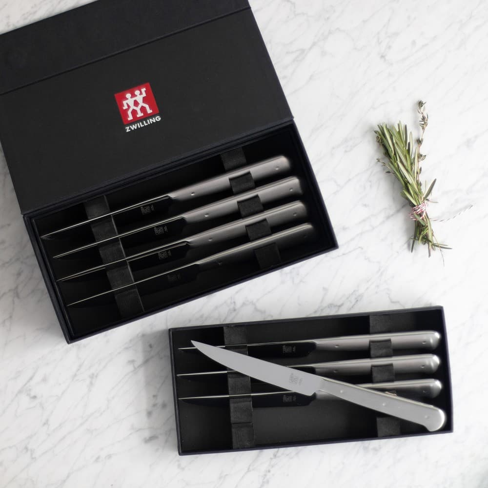 Zwilling Stainless-Steel Steak Knives, Set of 8 - image 1