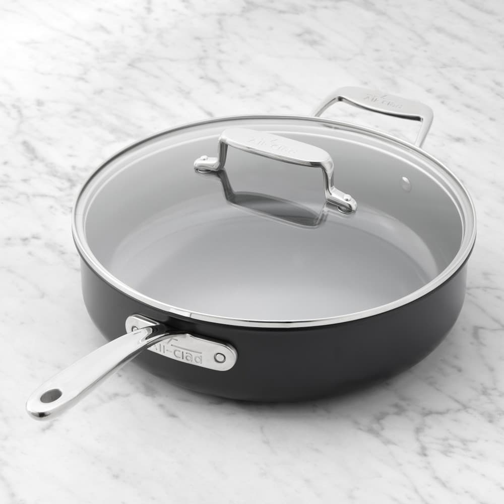 All-Clad NS Pro® Ceramic Nonstick Sauté Pan, 6-Qt - image 1