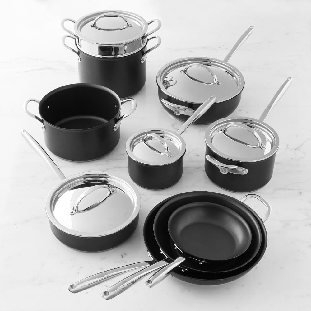Williams Sonoma Signature Thermo-Clad™ Nonstick 15-Piece Cookware Set - image 1