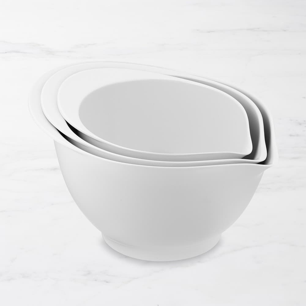 Melamine Mixing Bowls with Spout, Set of 3 - image 1