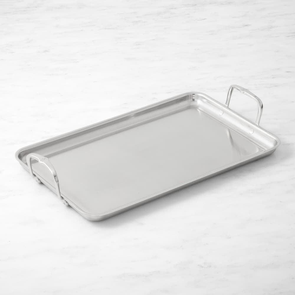 Hestan Provisions Stainless-Steel Double Burner Griddle - image 1