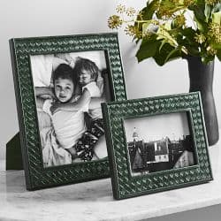 Woven Leather Picture Frames - image 1