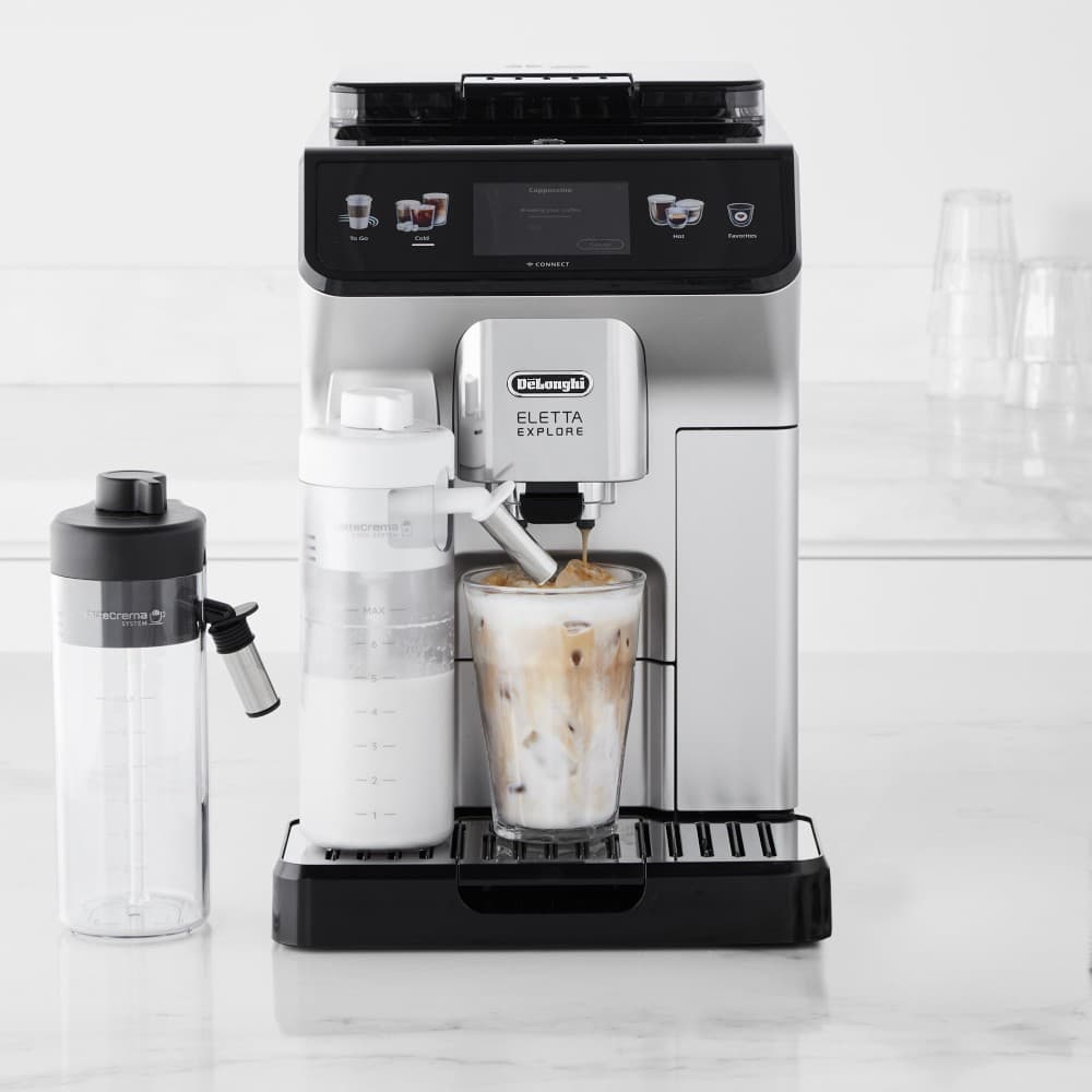 De'Longhi Eletta Explore Fully Automatic Espresso Machine with Cold Brew - image 1