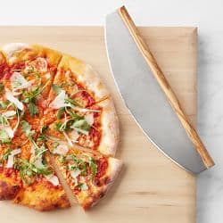 Williams Sonoma Olivewood Pizza Chopper - image 1