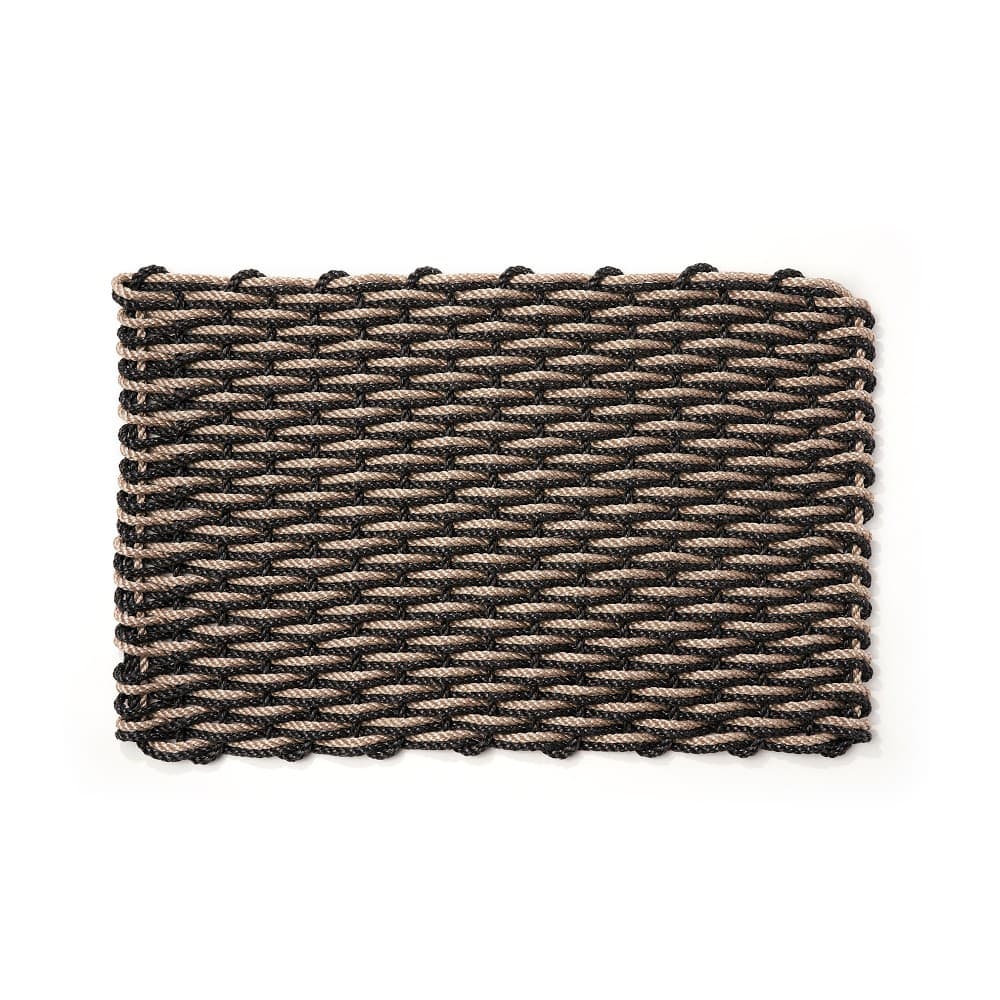 The Rope Co. Sand and Charcoal Doormat - image 1