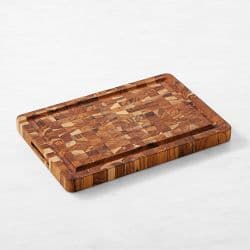 End-Grain Teak Cutting Board - image 1
