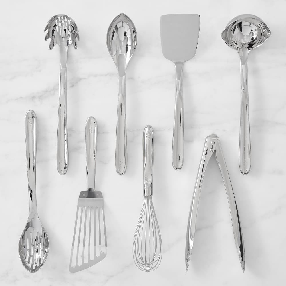 All-Clad Precision Stainless-Steel Utensil Set, 8-Piece - image 1