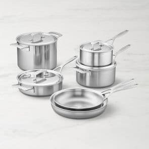 Demeyere Industry 5 Stainless-Steel 10-Piece Cookware Set - image 1
