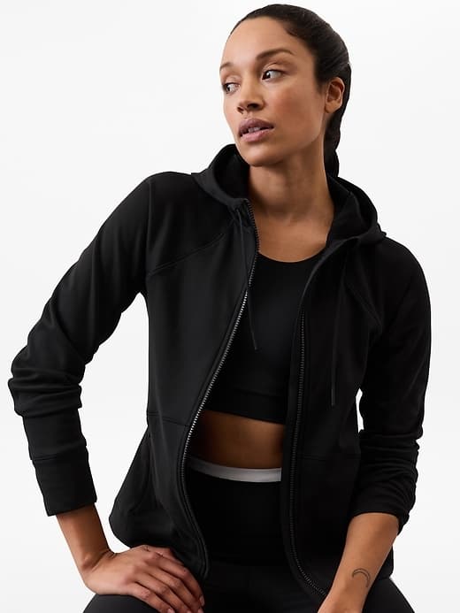 Athleta Unstoppable Fleece Lined Full Zip Jacket - image 1