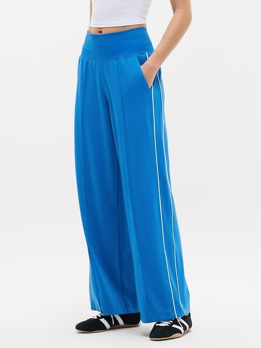 Venice High Rise Track Stripe Wide Leg Pant - image 1