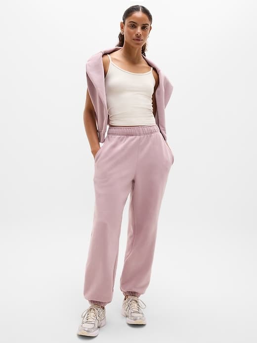 Athleta Forever Fleece High Rise Jogger Blush XXS - image 1