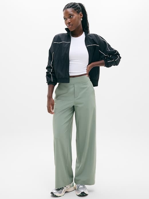 Brooklyn Mid Rise Wide Leg Pant - image 1