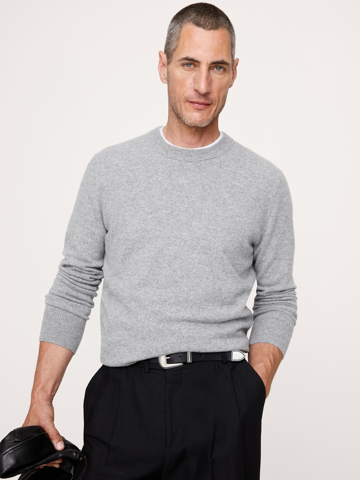 Cashmere Crew-Neck Sweater - image 1