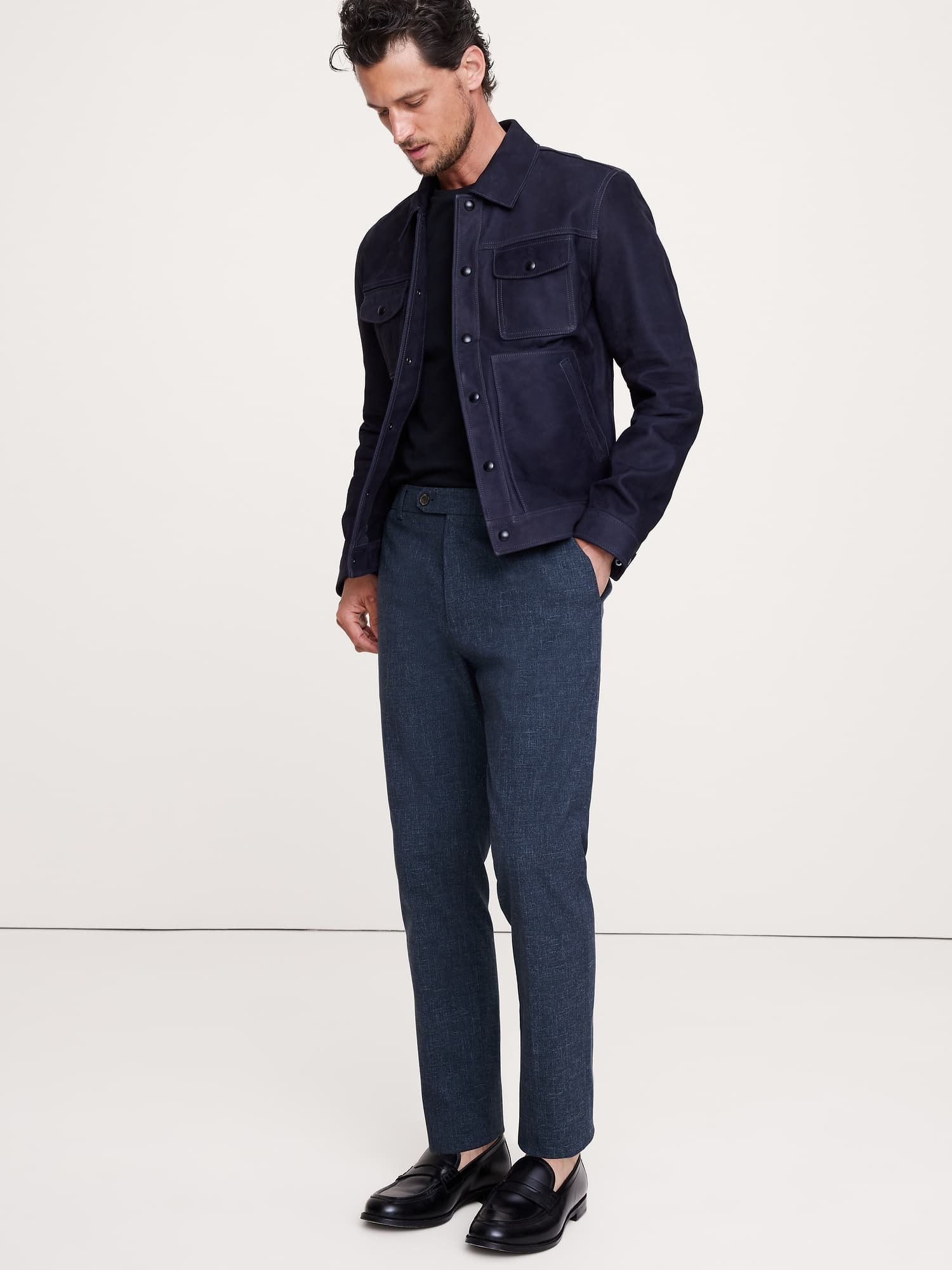 Slim Wrinkle-Resistant Dress Pant - image 1