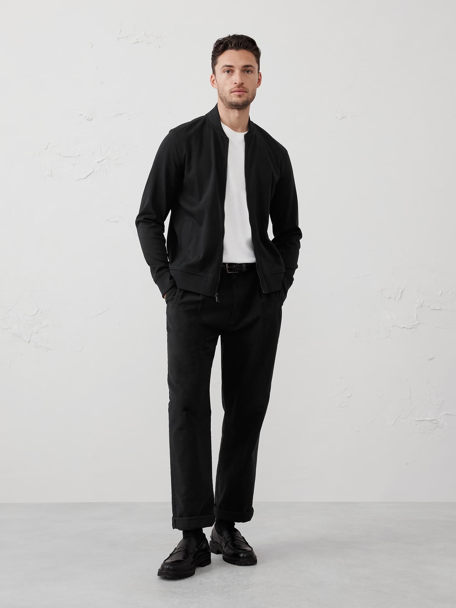 Luxe Touch Bomber Jacket - image 1