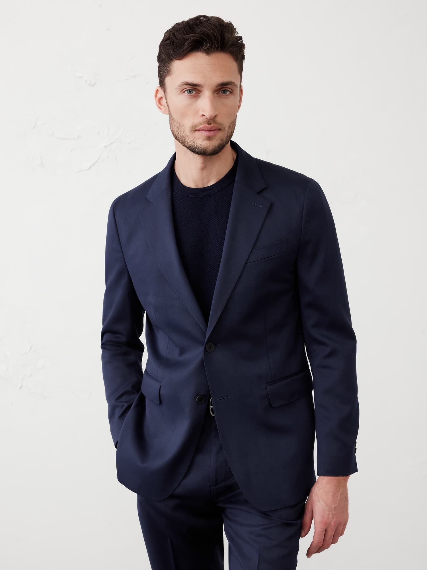 Satin Suit Jacket - image 1