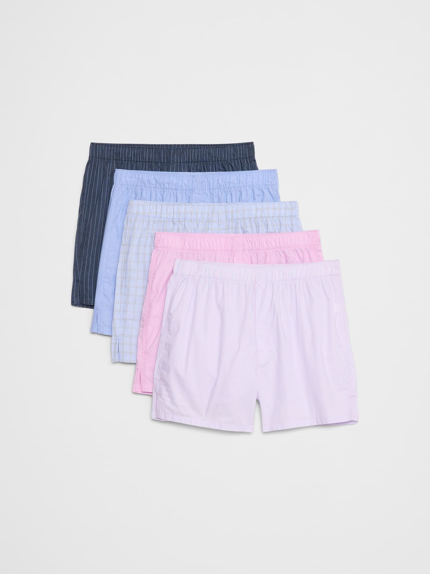 Cotton Boxers 5 Pack Soft Pink - image 1