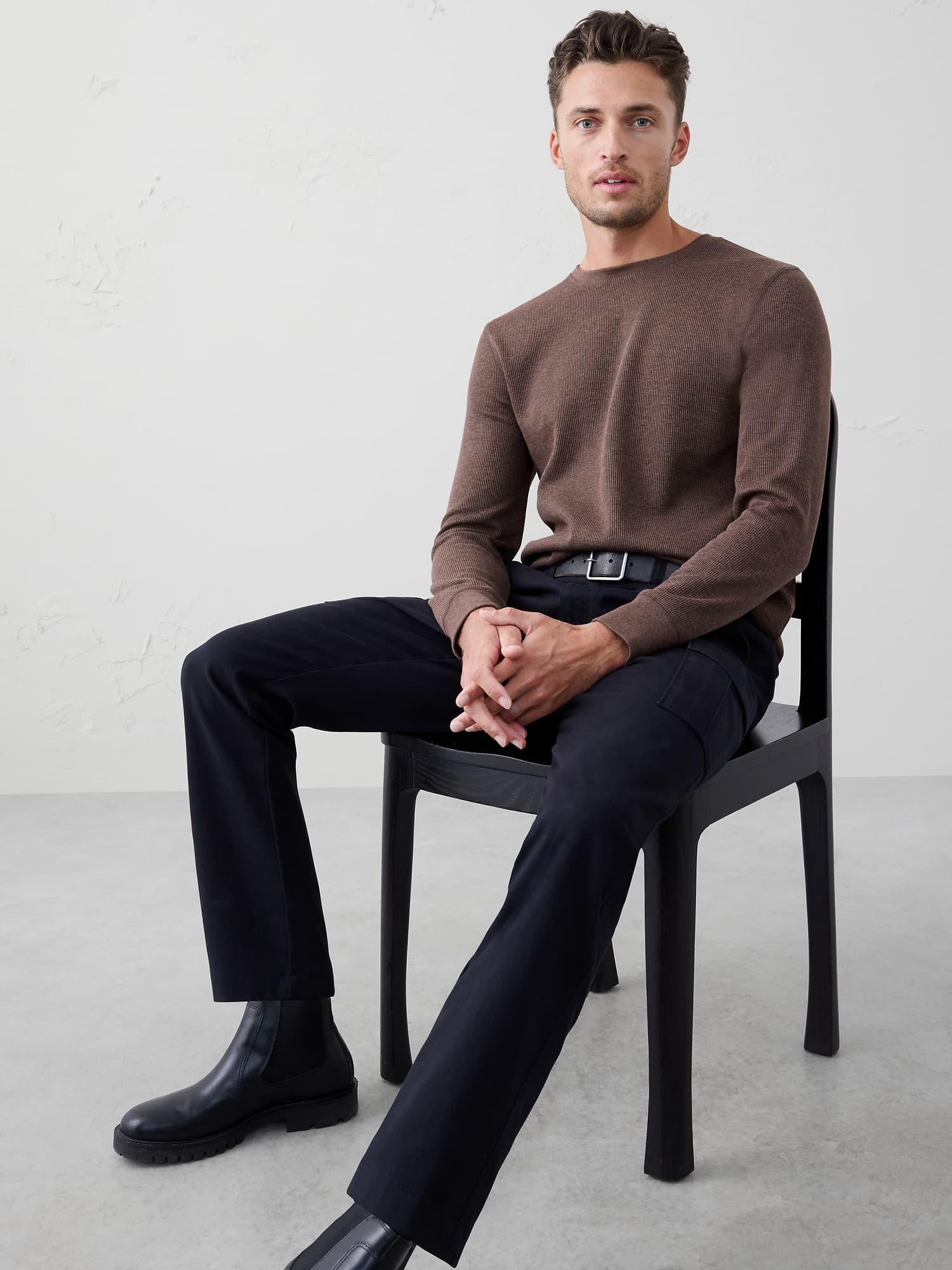 Waffle Knit Top - image 1
