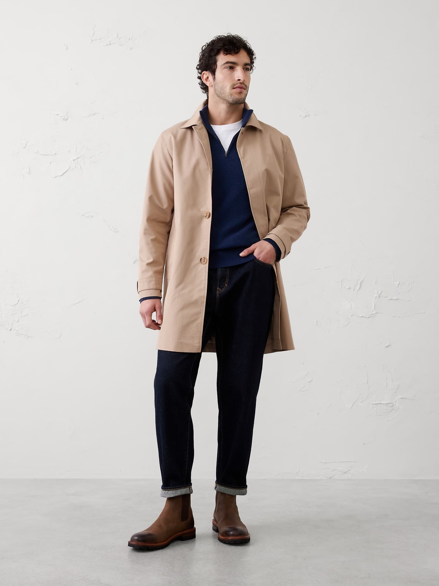 Modern Trench Coat - image 1