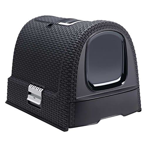 Curver Pet Litterbox 50.3x 37.3 x 40.7 centimeter, Black - image 1