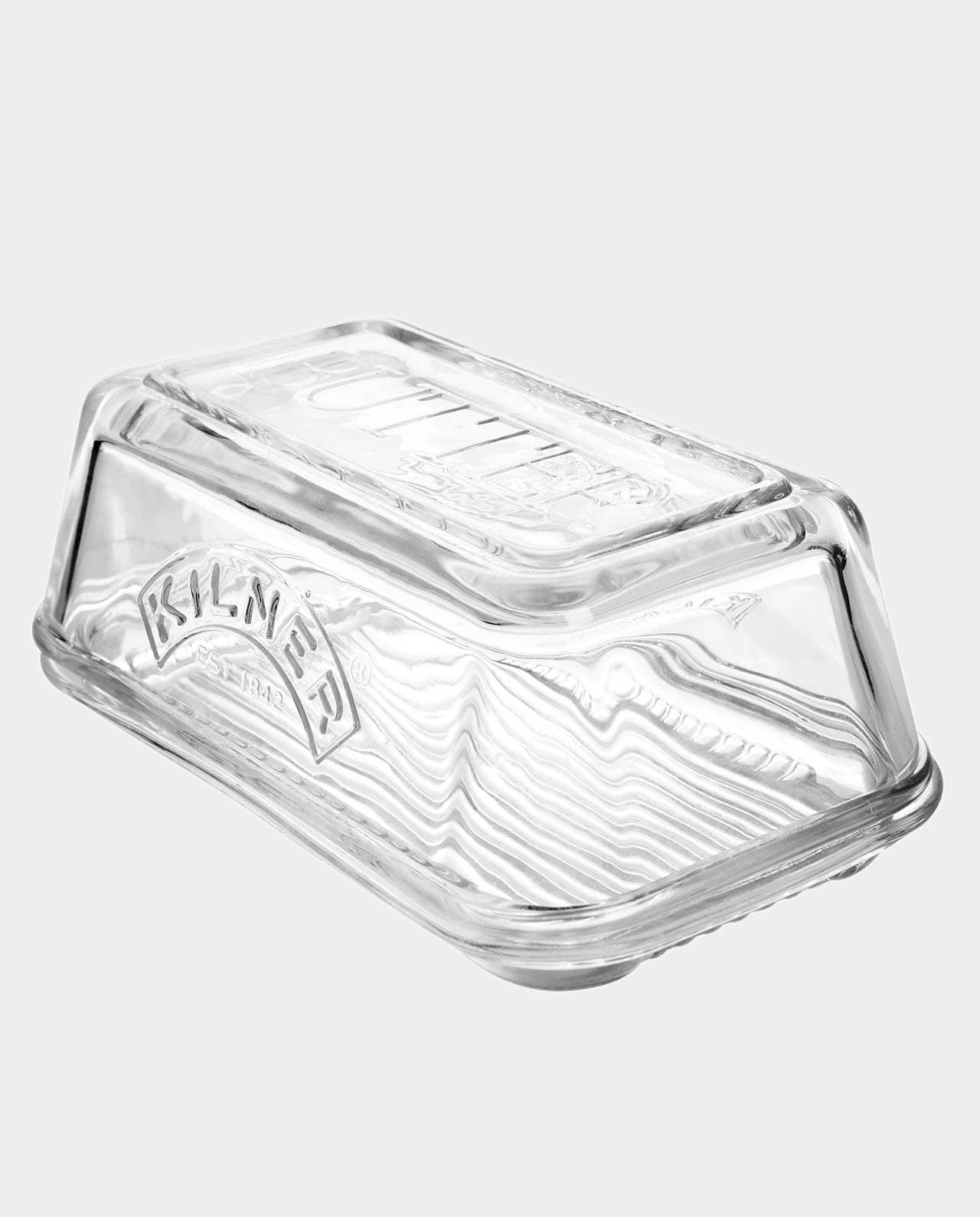 Glass Butter Dish - image 1