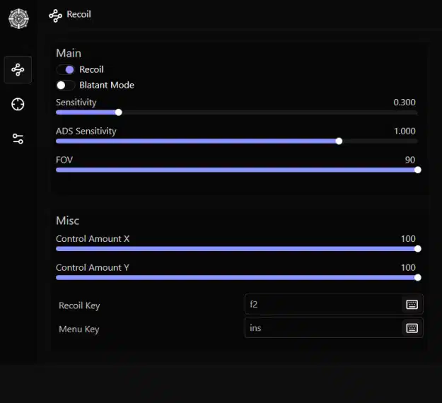 Cheatvault No Recoil Script for Rust - image 1