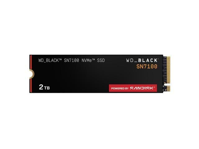 WD_BLACK SN7100 M.2 2280 2TB PCI-Express 4.0 x4 TLC 3D NAND Internal Solid State Drive (SSD) WDS200T4X0E - image 1