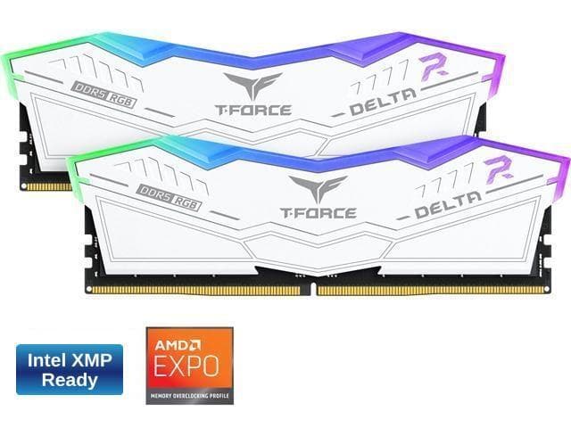 Team Group 16GB (2 x 8GB) 288-Pin PC RAM DDR5 6000 (PC5 48000) Memory Model FF8D516G6000HC38ADC01 - image 1