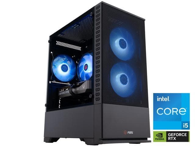 ABS Cyclone Aqua CA14400F50605 Intel Core i5-14400F Gaming Desktop PC - image 1