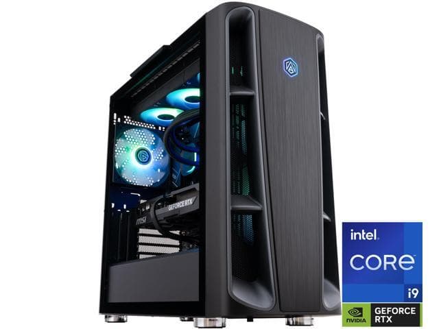 ABS Kaze II Aqua Gaming PC - Windows 11 - Intel Core i9-14900KF - Nvidia GeForce RTX 5070 Ti 16GB - DLSS 4 - 32GB DDR5 6400 - 2TB M.2 SSD - image 1