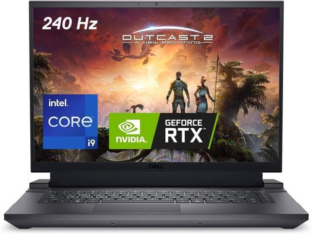Dell G16 7630 Gaming Laptop - 16-inch QHD+ 240Hz 3ms Display, Intel Core i9-13900HX, 16GB DDR5 RAM, 1TB SSD, NVIDIA GeForce RTX 4070 8GB GDDR6, - image 1