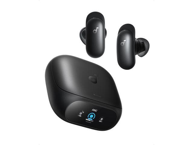 Soundcore Anker Liberty 5 Pro, Anker Thus AI Chip, Whisper-Clear Calls, Noise Cancelling Earbuds, Wireless Earbuds, ANC On 6.5H / 28H Playtime, 5 Mins - image 1