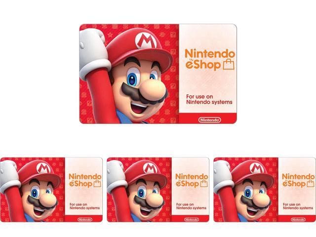 4 x Nintendo eShop $50 Gift Card (Email Delivery) - image 1