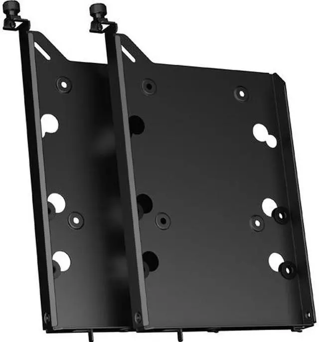Fractal Design FD-A-TRAY-001 HDD Drive Tray Kit - Type-B for Define 7 Series and Compatible Fractal Design Cases - Black (2-pack) - image 1