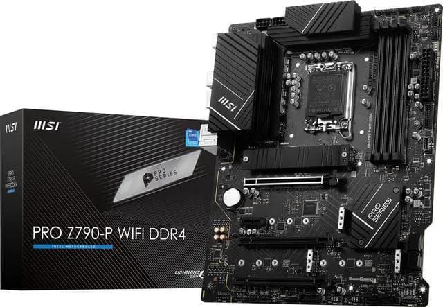 MSI PRO Z790-P WIFI DDR4 LGA 1700 Intel Z790 SATA 6Gb/s DDR4 ATX Motherboard - image 1