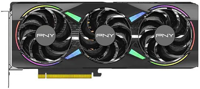 PNY GeForce RTX 5070 Ti ARGB EPIC-X RGB Overclocked Triple Fan Graphics Card 16GB GDDR7 - image 1