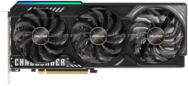 ASRock Challenger Radeon RX 9070 XT 16GB GDDR6 PCI Express 5.0 x16 Graphics Card RX9070XT CL 16G - image 1