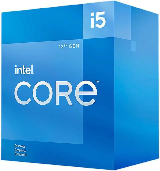 Intel Core i5-12400F 12th Gen Alder Lake 6-Core 2.5 GHz LGA 1700 Desktop Processor BX8071512400F - image 1