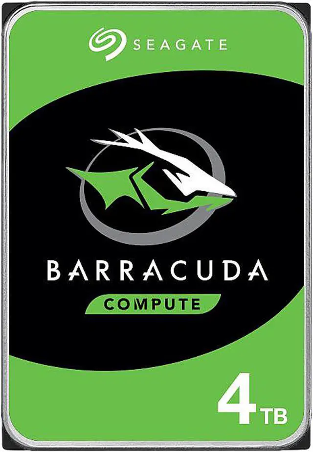 Seagate BarraCuda ST4000DM004 4TB 5400 RPM 256MB Cache SATA 6.0Gb/s 3.5" Internal Hard Drive Bare Drive - OEM - image 1