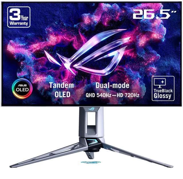 ASUS ROG Swift PG27AQWP-W 26.5-inch Dual-Mode QHD OLED Gaming Monitor - image 1