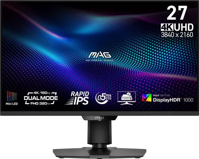 MSI MAG274UPDF E16M 27" Mini LED UHD Gaming Monitor - image 1