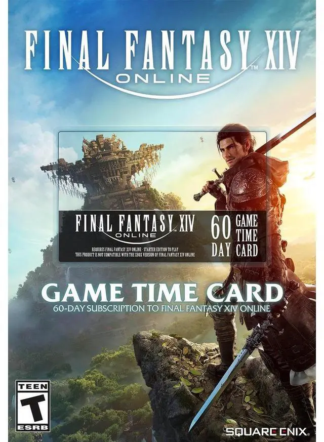 Final Fantasy XIV Online: 60 Day Time Card [Online Game Code] - image 1