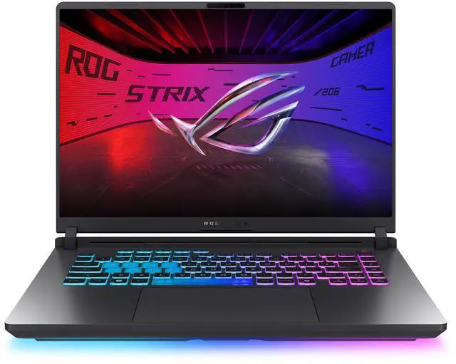 ASUS ROG Strix G16 - 16" FHD+ 165 Hz - Intel Core i9-14900HX - GeForce RTX 5060 Laptop GPU - 16GB Memory DDR5 5600 - 1TB NVMe SSD - Windows 11 Home (90NR0LB1-M000N0 ) - image 1