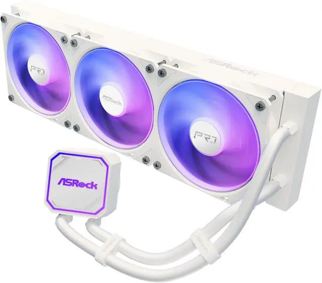 ASRock AIO PRO White 360 ARGB Liquid CPU Cooler - image 1