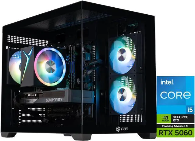ABS Flux II Aqua Gaming Desktop PC - image 1
