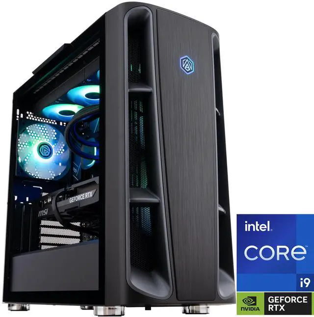ABS Kaze II Aqua Gaming PC - Windows 11 - Intel Core i9-14900KF - Nvidia GeForce RTX 5070 Ti 16GB - DLSS 4 - 32GB DDR5 6400 - 2TB M.2 SSD - image 1