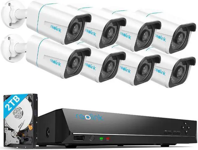 Reolink 8CH 4K Security Camera System RLK8-810B8-A - image 1