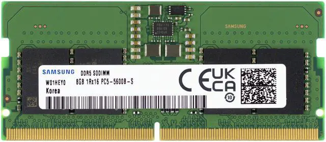 Samsung M425R1GB4PB0-CWM 8GB DDR5 5600MHz PC5-44800 SODIMM Non-ECC 262-Pin Laptop Notebook Memory RAM - image 1