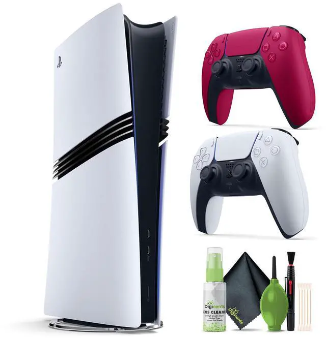 PlayStation 5 Pro Console + Sony PS5 DualSense Wireless Controller V2 (2024) Red - image 1