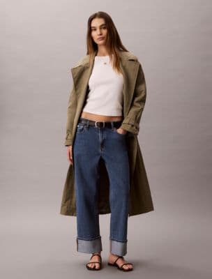 Calvin Klein High Rise Straight Jeans - image 1